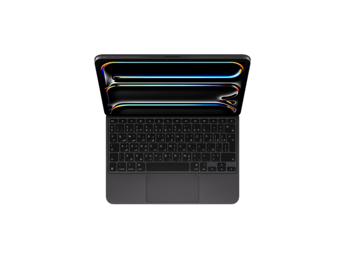 Buy Apple Magic Keyboard for iPad Pro 11‑inch (M4), Arabic, Black-MWR53AB/A in Qatar Buy Apple Magic Keyboard for iPad Pro 11‑inch (M4), Arabic, Black-MWR53AB/A in Qatar